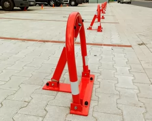 Blokada parkingowa na klucz - Typ U 52 cm, ocynkowana, lakierowana