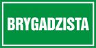 Brygadzista - znak informacyjny - PB123