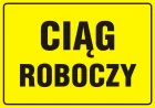 Ciąg roboczy - znak bezpieczeństwa, informujący, gazociągi - JD006