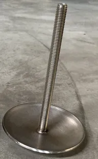 Ćwiek chodnikowy - punktowy element dotykowy dla niewidomych, brajl 10cm