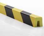 Elastyczny profil ochronny żółto-czarny typ U