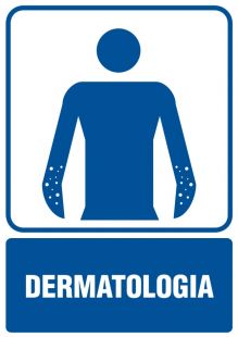 Dermatologia - znak informacyjny - RF012