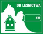 Do leśnictwa - znak, lasy - OB001