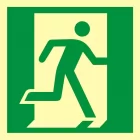 Drzwi ewakuacyjne - znak ewakuacyjny - AA009