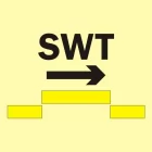 Drzwi przeciwpożarowe półwodoszczelne przesuwne samozamykające się - kategoria B - znak morski - FI027