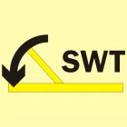 Drzwi przeciwpożarowe półwodoszczelne samozamykające się - kategoria B - znak morski - FI015