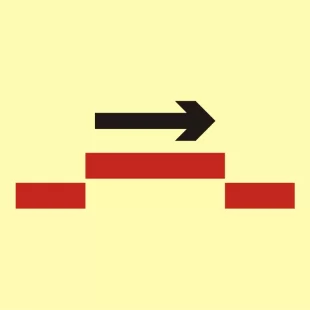 Drzwi przeciwpożarowe przesuwne samozamykające się - kategoria A - znak morski - FI022