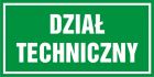 Dział techniczny - znak informacyjny - PB134