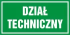 Dział techniczny - znak informacyjny - PB134