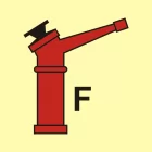 Działko pianowe - znak morski - FA013