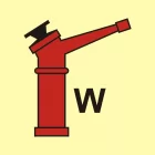 Działko wodne - znak morski - FA021