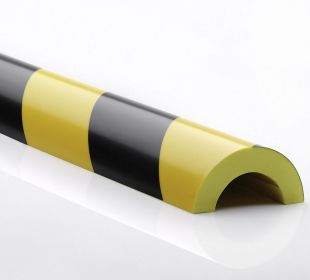 Elastyczny profil ochronny żółto-czarny typ C