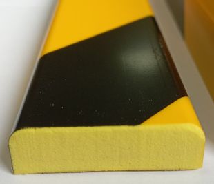 Elastyczny profil ochronny żółto-czarny typ PI