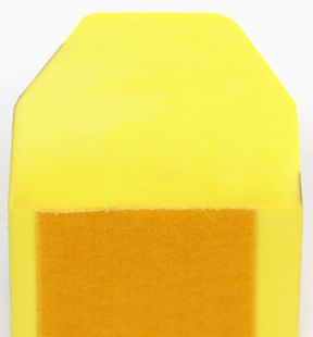 Elastyczny profil ochronny żółto-czarny typ Uv