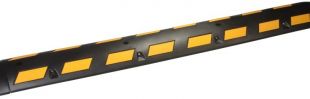 Element środkowy progu podrzutowego LONG 180x30x5,6cm czarne - gumowe