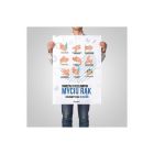 Epidemia - przeciwdziałanie pandemii - plakat - pamiętaj o myciu rąk