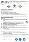 Etanol - etykieta chemiczna, oznakowanie opakowania - LC022