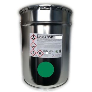 Farba drogowa Bandax Sprint 5/30kg - zielona