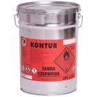 Farba drogowa Kontur czerwona 5/7,5/15/33 kg - FR_340 Farba drogowa Kontur czerwona 5/7,5/15/33 kg