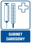 Gabinet zabiegowy - znak informacyjny - RF002