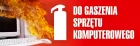 Gaśnica do gaszenia sprzętu komputerowego - znak informacyjny - PC600