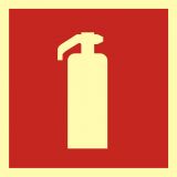 Gaśnica - znak przeciwpożarowy ppoż - BA007 - Stałe urządzenia gaśnicze: definicja, półstałe, samoczynne i rodzaje