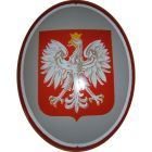 Godło Polski, Państwowe Orzeł tablica tabliczka - blacha emaliowana