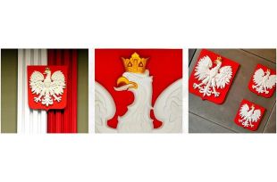 Godło Polski, Państwowe Orzeł tablica tabliczka - gipsowe / cementowe