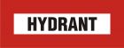 Hydrant - znak przeciwpożarowy ppoż - BC118