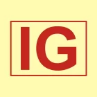 Instalacja gazu obojętnego - znak morski - FI090