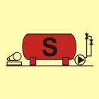 Instalacja tryskaczowa - znak morski - FA040