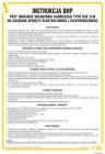 Instrukcja BHP przy obsłudze urządzenia gaśniczego typu GSE 2xW do gaszenia sprzętu elektrycznego i elektronicznego - IAT08