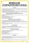 Instrukcja BHP przy obsłudze urządzenia gaśniczego typu GSE 2xW do gaszenia sprzętu elektrycznego i elektronicznego - IAT08