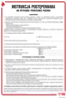 Instrukcja postępowania w przypadku powstania pożaru - instrukcja ppoż - DB003