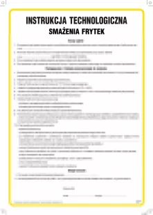 Instrukcja technologiczna smażenia frytek - IAO58