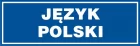 Język polski - znak informacyjny - PB148