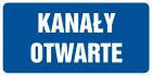 Kanały otwarte - znak informacyjny - PB082