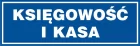 Kasa i księgowość - znak informacyjny - PB022