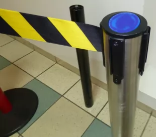 Kaseta z taśmą odgradzającą 4m - automatycznie zwijana