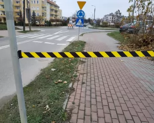 Kaseta z taśmą odgradzającą 4m - automatycznie zwijana