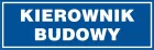 Kierownik budowy - znak informacyjny - PB163
