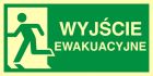 Kierunek do wyjścia ewakuacyjnego – w lewo - znak ewakuacyjny - AC100
