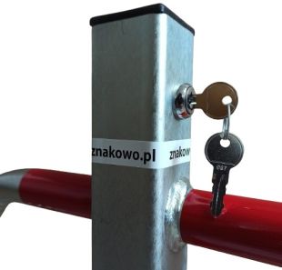 Klucz do zamka zatrzaskowego do blokad parkingowych BLP 1-22