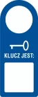 Klucz jest - zawieszka na drzwi - TC012