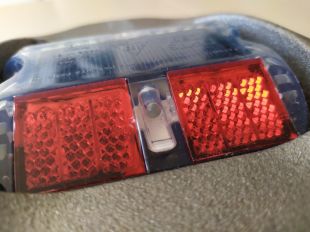 Kocie oczko - najezdniowy, punktowy element odblaskowy - w obudowie żeliwnej, 12V, LED 10