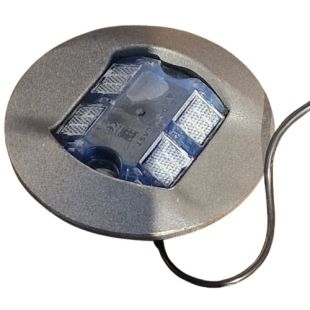 Kocie oczko - najezdniowy, punktowy element odblaskowy - w obudowie żeliwnej, 12V, LED