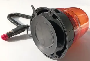 Kogut ostrzegawczy LED na magnes 10R WL104D