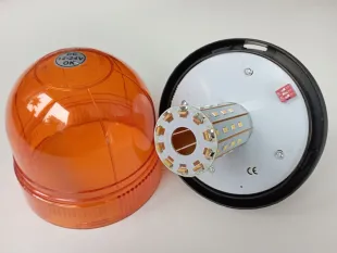 Kogut ostrzegawczy LED trzpień 10R WL160D