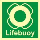 Koło ratunkowe - znak morski - FB008