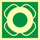 Koło ratunkowe - znak morski - FB041